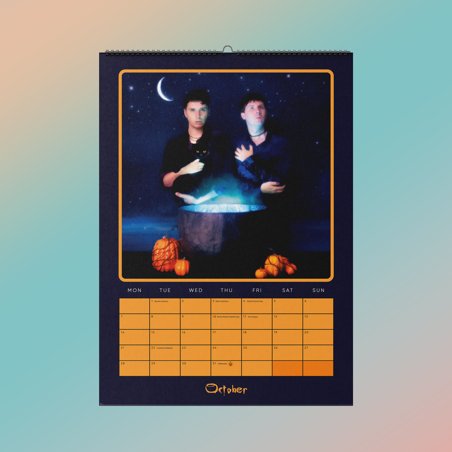Dan and Phil and Cats 2024 Calendar